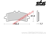 Front brake pads - SBS 841HS (metal / sintered) - (SBS)