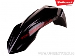 Front fender (black) - Yamaha WR 250 F ('15-'18) / WR 450 F ('12-'18) / YZ 125 / YZ 250 2T ('15-'19) / YZ 250 F 4T - Polisport