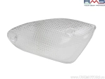 Front Left White Turn Signal Glass - MBK Nitro / Yamaha Aerox 50cc / 100cc 2T - (RMS)