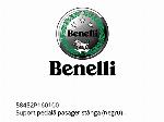 Fußrastenhalter links (schwarz) - 58452P160100 - Benelli