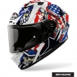 Full-Face Helmet Valor Uncle Sam Mat: Size - XS