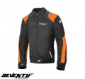 Geaca (jacheta) barbati Racing vara Seventy model SD-JR52 culoare: negru/portocaliu - Negru/portocaliu, L