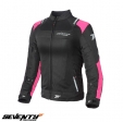 Geaca (jacheta) femei Racing vara Seventy model SD-JR54 culoare: negru/roz
