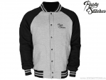 Geaca moto Rusty Stitches Devin Black-Grey (negru-gri) - Rusty Stitches