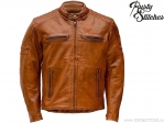 Geaca moto Rusty Stitches Jari Brown (maro) - Rusty Stitches