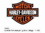 Gommino, manubrio sinistro - 11492 - Harley-Davidson