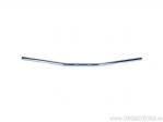 Guidão de aço cromado Drag Bar com diâmetro de 25,4 mm e comprimento de 880 mm com espaço para cabos - Fehling