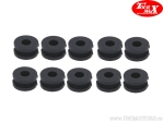 Gumowy tampon (10x25x13mm) - zestaw 10 sztuk - Honda CB 1100 SF X-11 / CR 80 R / CR 500 R / VT 1300 CXA ABS - TourMax