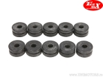 Gumowy tampon (9x25x13mm) - zestaw 10 sztuk - Honda CBR 1000 F / CR 125 R / CR 250 R / VT 750 DC Black Widow - TourMax
