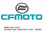 Hátsó féktárcsa - 5BWB-080001-00001 - CFMOTO