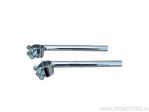 Handlebar chrome steel set diameter 22mm attachment D: 34mm length 265mm - Fehling