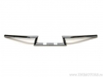 Handlebar steel chrome "Z" with diameter 22mm and length 870mm without cable hole - Fehling