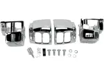 Handlebar Switch Housing Kit - Chrome - 06160131