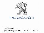 Hatlapfejű csavar HM7X1,00-70 - 1171042711 - Peugeot