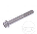 Hatlapos csavar Pro Bolt M10 x 1.25 x 65 mm inox A4 Racing - JM