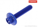 Hatlapos csavar Pro Bolt M6 x 1.00 x 30 mm alumínium versenykék színű - JM