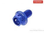Hatlapos dugó Pro Bolt M6 x 1.00 x 10 mm alumínium Racing kék - JM
