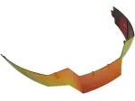 Heckspoiler für Airflite™ Helm - RST Rot - Erwachsene - Einheitsgröße - 01331201