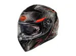Helm Devil Carbon ST2 - Glänzend, Rot, Schwarz - Erwachsene - XL - 010116529