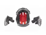 Helm-Innenfutter Discovery & Streetfighter - Grau, Rot - Erwachsene - S - 01343854