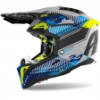 Helmet Airoh Aviator 3 Wave silver gloss chrome 2021: Size - L