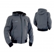 Heren motorjas Unik Racing model Softshell SF-01 kleur: grijs - Grijs, XL