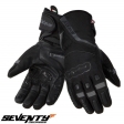 Herren Touring Winterhandschuhe Seventy Modell SD-T7 Gobi schwarz/grau - Schwarz/grau, L (9 cm)