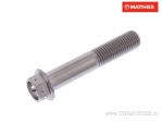 Hexagonal Cap Screw Pro Bolt M10 x 1.25 x 55 mm Titanium Racing Grip - JM