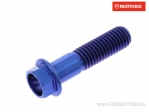 Hexagonal Cap Screw Pro Bolt M10 x 1.50 x 40 mm Blue Titanium - JM
