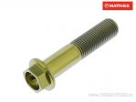 Hexagonal Cap Screw Pro Bolt M12 x 1.25 x 55 mm Titanium Gold - JM