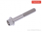 Hexagonal Cap Screw Pro Bolt M5 x 0.8 x 30 mm Stainless Steel A4 Silver - JM
