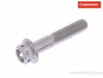 Hexagonal Cap Screw Pro Bolt M6 x 1.00 x 30 mm Stainless Steel A4 Racing Silver - JM