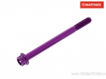 Hexagonal Cap Screw Pro Bolt M6 x 1.00 x 75 mm Aluminum Racing Violet - JM