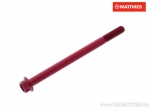 Hexagonal Cap Screw Pro Bolt M6 x 1.00 x 85 mm Aluminum Racing Red - JM