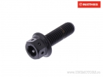 Hexagonal Dual Pro Bolt Screw M5 x 0.80 x 15 mm Titanium Racing Black - JM