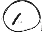 High-Efficiency Black Vinyl Clutch Cable - Black - +51 mm (2") - 06521422