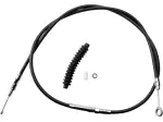 High-Efficiency Black Vinyl Clutch Cable - Black - Standard - 06521426
