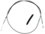 High-Efficiency Braided Stainless Steel Clutch Cable - Chrome - +20,3 cm (8") - 06521494