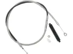 High-Efficiency Braided Stainless Steel Clutch Cable - Chrome - Standard - 06521485