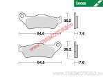 Hintere Bremsbeläge - MCB648 organisch - Lucas TRW