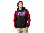 HONDA ZIP FLEECE [BLK/RD]: Taille - XL