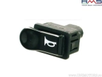 Horn button - Gilera Typhoon / Piaggio Zip / NRG / NRG mc2 / NTT / Quartz / Typhoon (black) - (RMS)