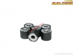 HTRoll variator rollers 25x22.2mm (set of 6 rollers / 24g) - Malossi