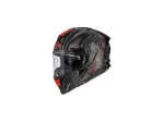 Hyper Carbon PS Helm - Rot, Schwarz - Erwachsen - 2XL - 010118282