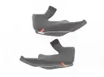 Hyper-Helm Wangenpolster - Grau, Rot - Erwachsen - XL - 01343800