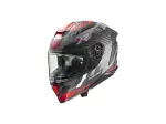 Hyper XR Helm - Grau, Matt, Rot, Schwarz - Erwachsene - M - 010116575