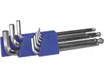 Inbus-Schlüsselset mit Kugelkopf - Chrom - MP080185