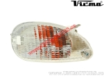 Indicador traseiro direito transparente Gilera Storm / Piaggio Typhoon - (Vicma)