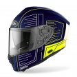 Integralhelm Airoh Spark Circuit Matt Blau: Größe - XS