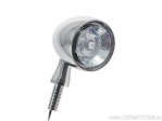 Intermitente LED Bullet 1000 CHROME con vidrio blanco - Kellermann